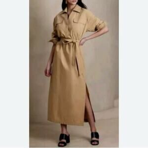 NWT Banana Republic Ani popover shirt dress sz XL